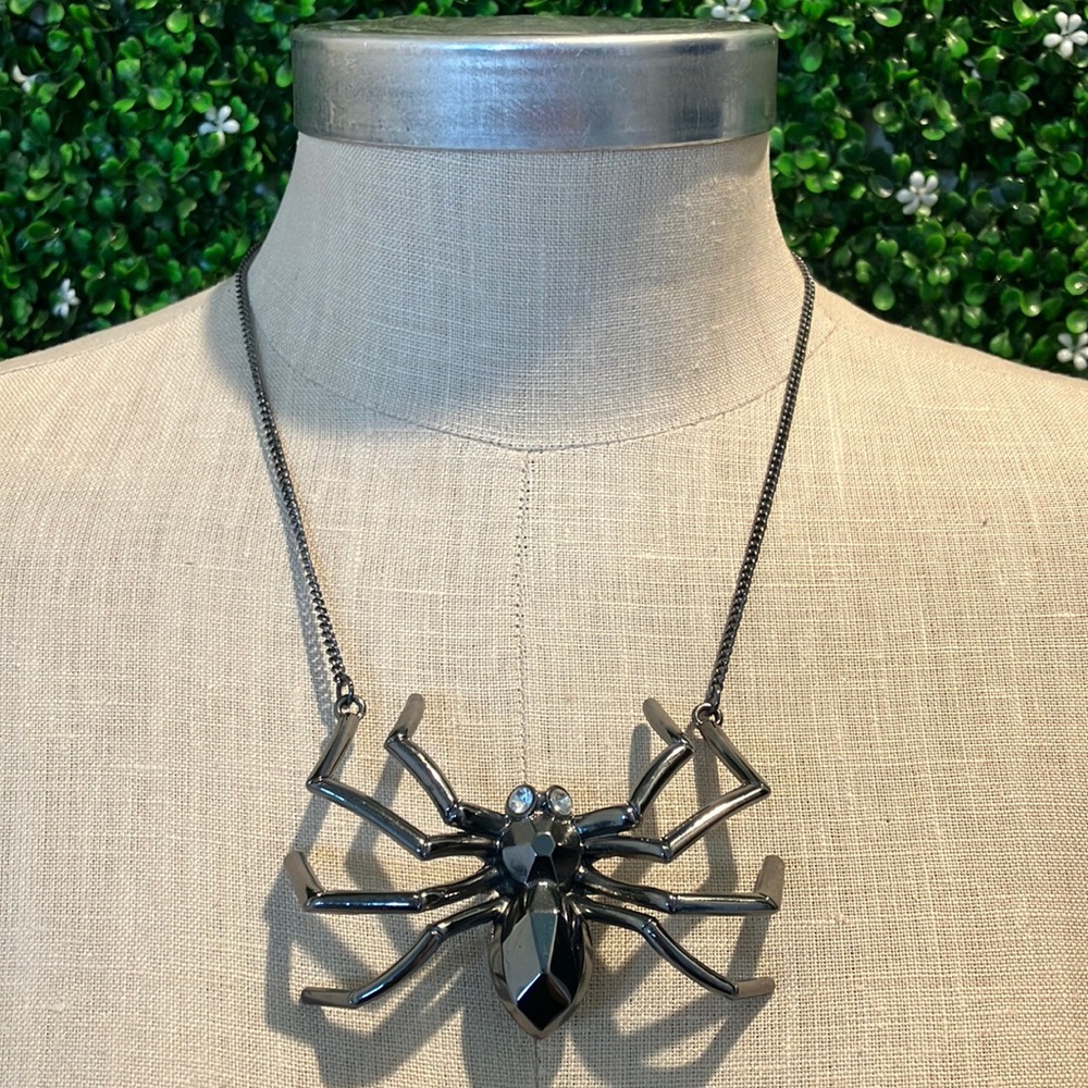 3D Spider Necklace